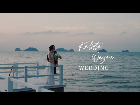 Kalista & Wayne WEDDING Highlight | Conrad Koh Samui