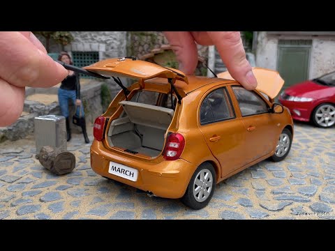 1:18 Nissan Micra / March '13 - Paudi [Unboxing]