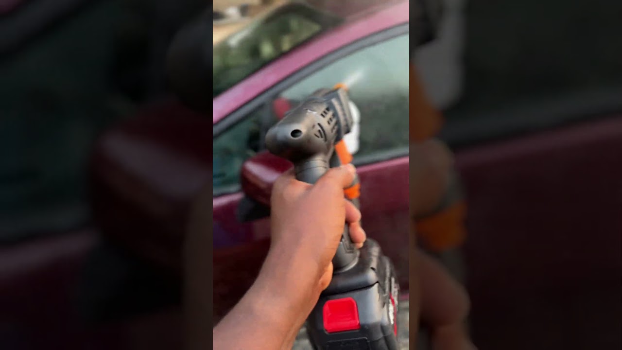 High Pressure Wash gun #pressurewashing #carcleaning #pressuresprayer #diy #cashwash
