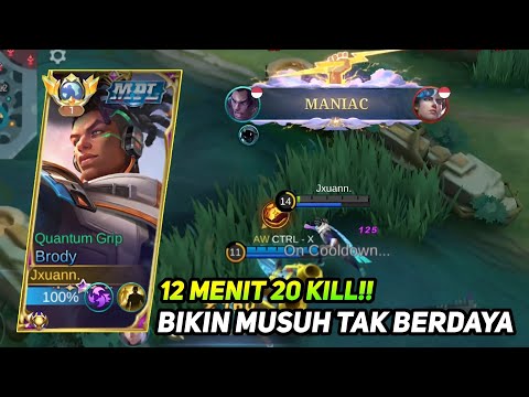 BRODY MEMANG OVER POWER JIKA DITANGAN YANG TEPAT 🔥 - TOP GLOBAL BRODY