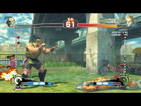SSF4 AE: Bonchan (Sagat) vs robin01 (Abel) - Ranked Match (720p HD)