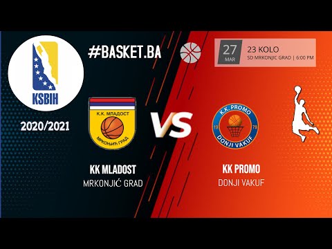 KK Mladost vs KK Promo - 23. kolo - KSBIH - 2020/2021