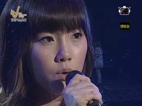 081210 2008 Golden Disk Award Taeyeon - Can You Hear Me?