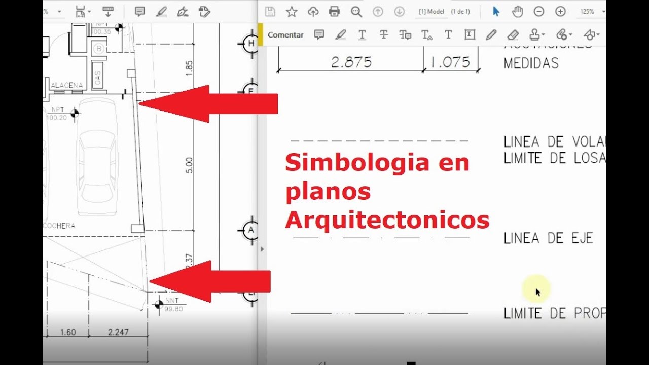 Simbología en planos arquitectónicos 🚰 APRENDE a interpretarla ¡¡¡ ,Planos de casas