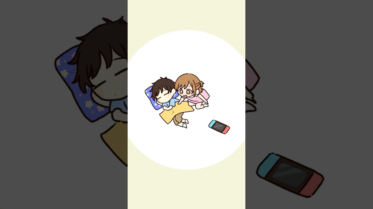 かまってかまって😠#shorts  #illustration #漫画動画 #恋愛漫画