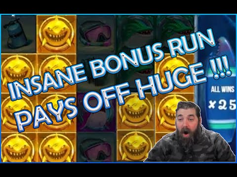 RECORD BROKEN - INSANE BONUS ON RAZOR SHARK 🦈🦈!!