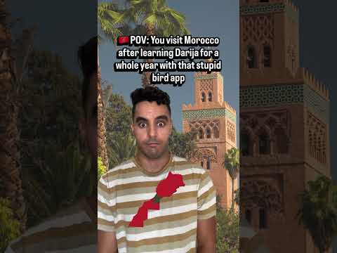 I Spent 1 Year Learning Moroccan Darija… Then I Visited Morocco