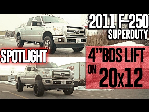 Spotlight - 2011 Ford F-250 Super Duty, 4" BDS Lift, 20x12's, and 35x13.5's
