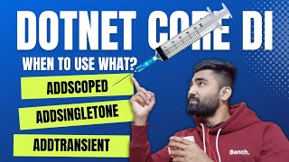 Download the video "Dotnetcore addscoped vs addtransient vs addsingleton | dotnetcore Dependency Injection | csharp"