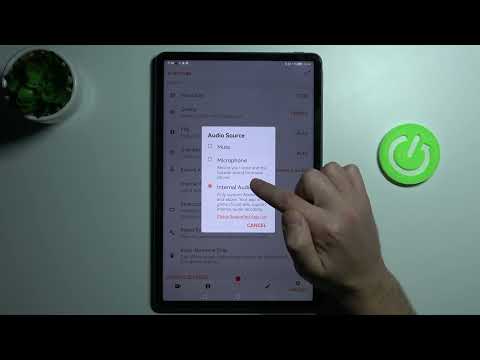 How to Change Screen Recorder Sound Settings on HUAWEI MATEPAD 11 - Screen Recording Options
