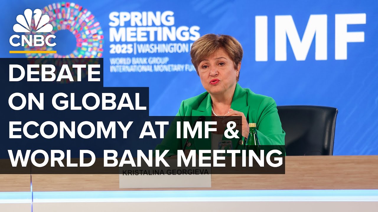 LIVE: World economic leaders discuss global economy and markets at the IMF Spring Meeting — 4/24/25