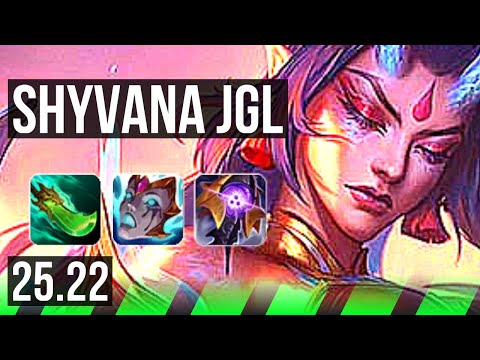 SHYVANA vs DR. MUNDO (JGL) | 10/1/15, Legendary | EUW Master | 25.22