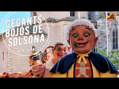 Gegants Bojos de Solsona  - Cercavila de Montblanc 2024