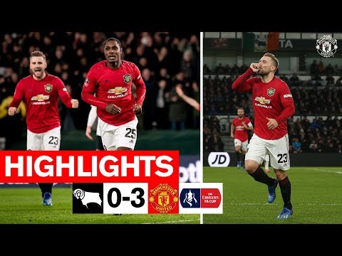 Ighalo & Shaw fire the Reds through! | Derby 0-3 Manchester United | Emirates FA Cup | Highlights