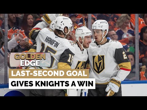 Reilly Smith's last second goal wins it for the Knights