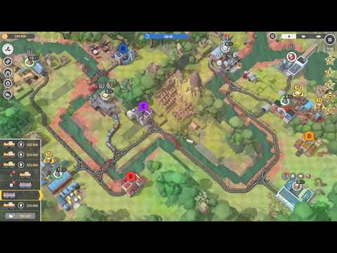 Passenger Flow DLC - Level 7: Machu Picchu (5 Stars) Train Valley 2