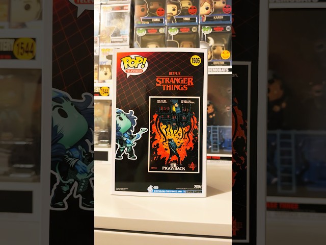 Vídeo relacionado con Figurine Funko Pop Comic Cover Stranger Things The Piggyback Eddie