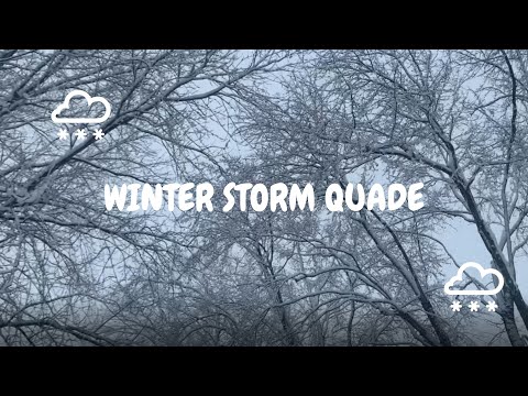 Winter Storm Quade | 4 Inches in 2 hours!
