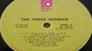 THE THREE DEGREES - I LIKE BEING A WOMAN