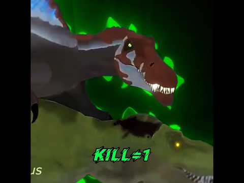 aura spino & i-rex kill countdown....coocked🔥☠️#trex #spinosaurus #giganotosaurus #indominusrex