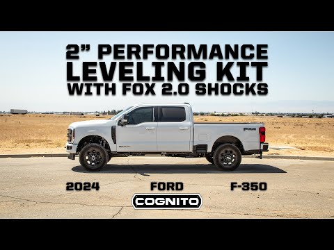 Cognito 2" Performance Lift Kit Install: 2024 Ford F-350