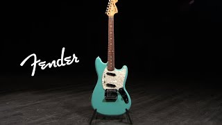 Video thumbnail for Fender Vintera 60s Mustang PF, Sea Foam Green | Gear4music demo by Gear4music Guitars