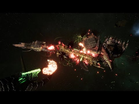 Skalgrim Mod 2021: Pyroclastic Titan - Tyranids vs Space Marines - Battlefleet Gothic Armada 2