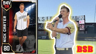 🩵 Backstreet Boys 🩵 Nick Carter performed the National Anthem in Las Vegas 🎰 🥎 #backstreetboys