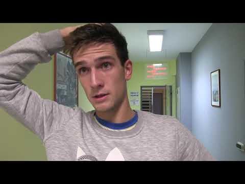 Vít Kopřiva po prohře v 1. kole dvouhry Neride Indoor Open 2019