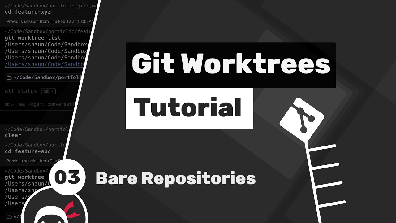 Git Worktrees Tutorial #3 - Bare Repositories