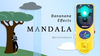 Video thumbnail for Bananana Effects Mandala glitch pedal on bass guitar – Spring Weather Vibes by Brian Leahy Art