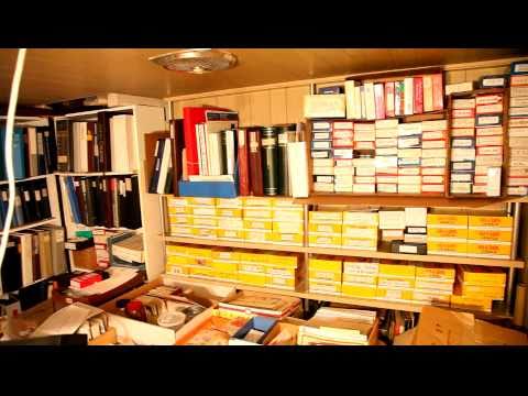 Massive Stamp Collection - First View of Basement