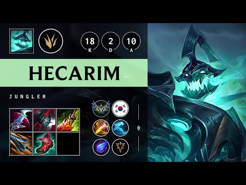Hecarim Jungle vs Lillia: Legendary - KR Challenger Patch 14.16