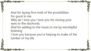 Jim Reeves - Why Do I Love You Melody of Love Lyrics