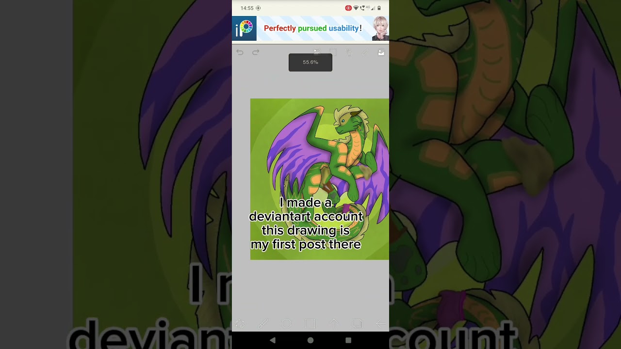 new drawing, and deviantart! #digitalart #dragon #wingsoffire