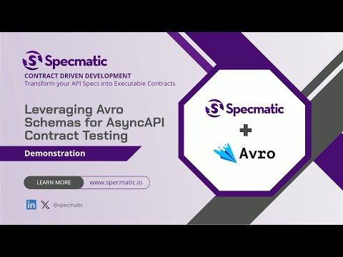 Automate Contract Tests for Kafka Services Using AsyncAPI and Avro Schema Registry with Specmatic