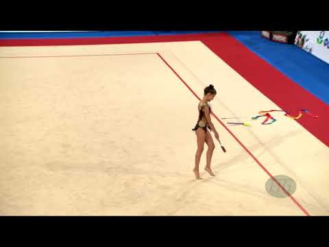 DAMJANOVIC Lana (MNE) - 2019 Rhythmic Junior Worlds, Moscow (RUS) - Qualifications Clubs