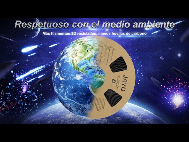 Vídeo relacionado con JAYO Filamento ABS 1,75mm (Negro), 1,1kg/Bobina, Precisione Dimensionale +/-0,02mm, Filamento Stampante 3D