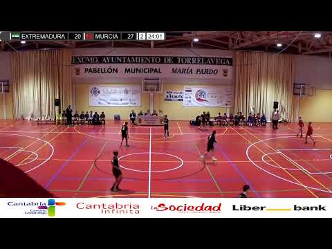 EXTREMADURA VS MURCIA . CPTO DE ESPAÑA INF MASC #CESA2020