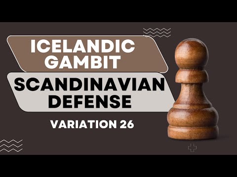 Icelandic Gambit | Scandinavian Defense | Main Line | Variation 26