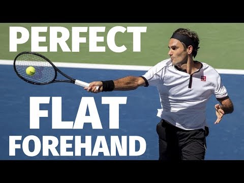 How To Hit The Perfect Flat Tennis Forehand In 3 Simple Steps