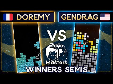 Zone Masters: Dawn - Doremy Vs. GenDragFan - Winners Semis - Tetris Effect Connected Tournament