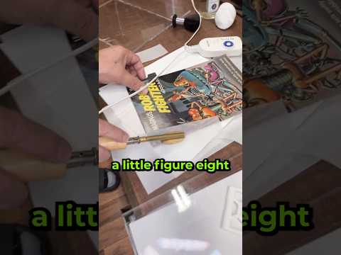 Fixing Comic Spine Ticks Like a Pro!  ✨👷‍♂️ ft. @ImmaculateComics