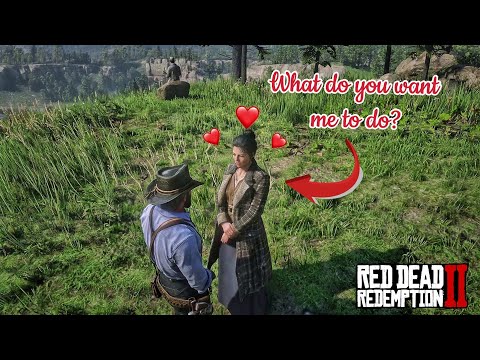 If you flirt with Abigail John will give you warning ⚠️ - RDR2