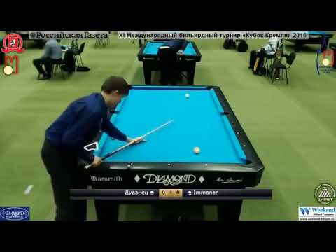 Mika Immonen vs Maxim Dudanets, Kremlin Cup 2016, 10 Ball L16