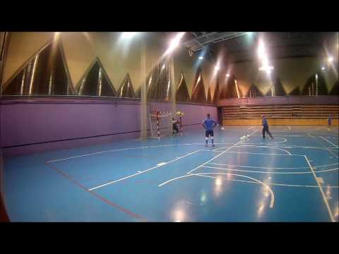 Entrenamiento porteros coordinación futsal