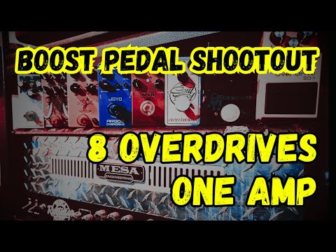 The Best Overdrive to Boost a Rectifier? Eight Pedals, One Amp!