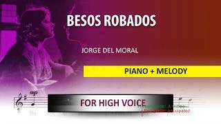 Besos Robados / Instrumental / Jorge Del Moral / High voice