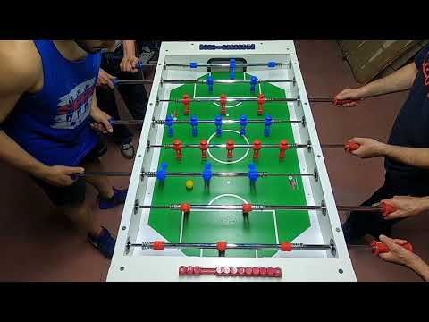 Calcio Balilla - Palleggio tra omini con frusta finale (esecuzione by Cristian Spanò)