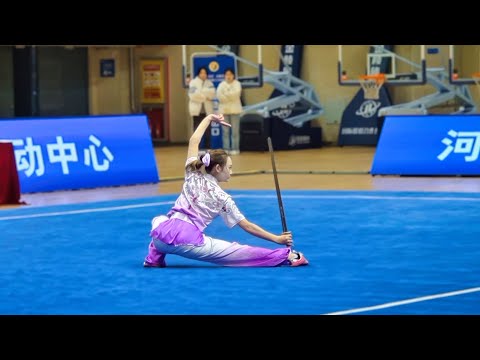 [2023] Wang Yawen (Jiangsu) - Jianshu - New China Wushu Rules Trial